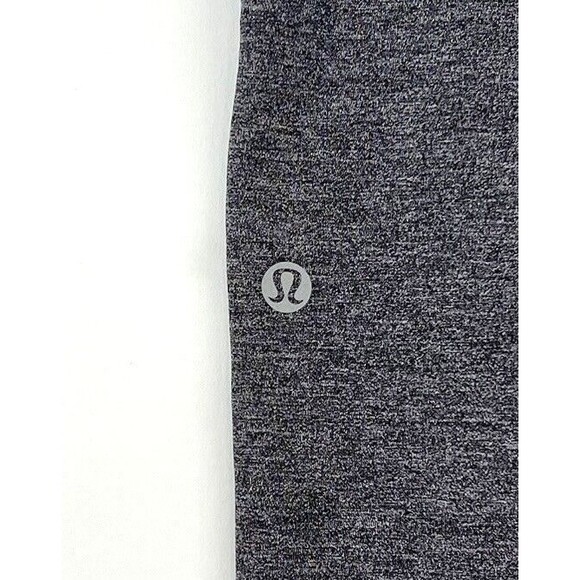 Lululemon Speed Up Tight 28" Full-On Luxtreme Heather Black Leggings Sz 6 W5ATOS - Picture 4 of 15